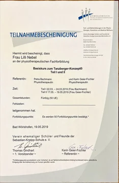 Basiskurs Tanzberger-Konzept®