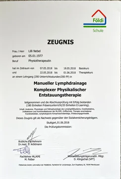 Manuelle Lymphdrainage
